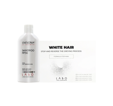 Crescina Men Grey Hair Treatment Set