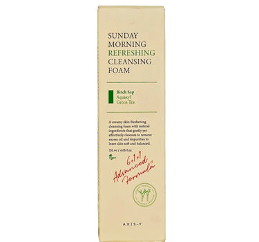 Axis-Y Sunday Morning Refreshing Cleansing Foam 120ml