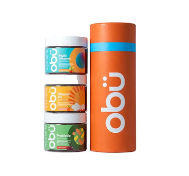 Obu Travel Kit 1 - Adult Multivitamin / Vitamin D / Probiotic All 30Gummies