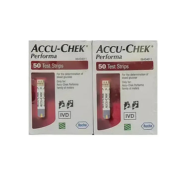 Accu Chek Performa Strips 50 Offer Pack of 2