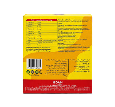Dam Choco Vit Sachet 10g x 20pcs