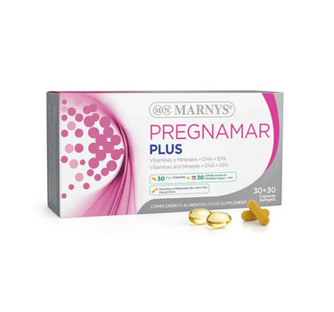 Marnys Pregnamar Plus 30 + 30 Capsules & Softgels