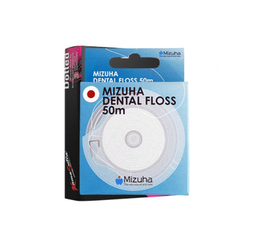 Mizuha Dental Floss Waxed 50 M Unflavored
