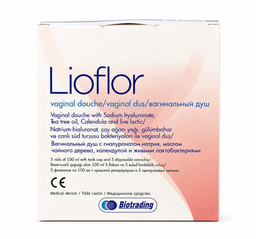 Lioflor Vaginal Douche 5 x 100 ml