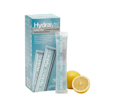 Hydralyte Lemon Electrolyte Ice Blocks 16s