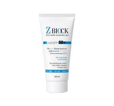 Z Block Sunscreen Gel SPF 50+ 50ml