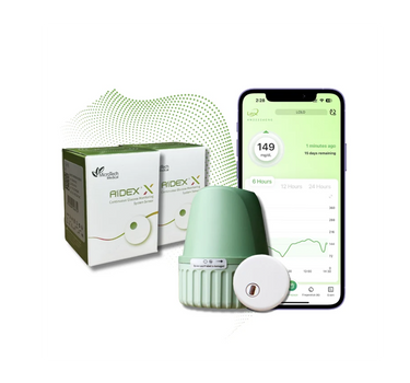 Aidex-X CGM glucose monitor 1  pc ( 2 Weeks )