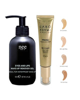 Nee Eyes&Lip Make-Up Remover Gel & Fillerina BB Cream light rose 2