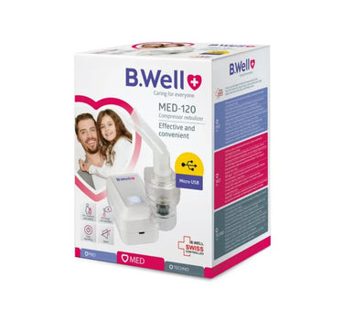 B.Well Compact Electric Nebulizer – USB Powered