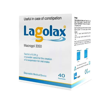 Lagolax Marcogol Powder 40 Sachets