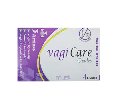 Vagicare Vaginal Ovules 4'S for vaginal care