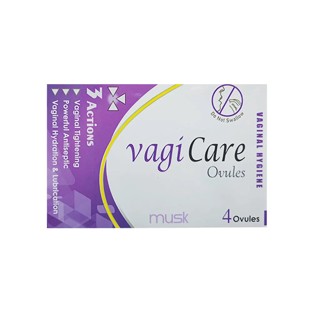 Revaginal Vagicare Vaginal Ovules 4'S for vaginal care - Albayrouni Pharmacy ...